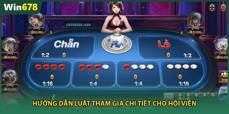 Hướng dẫn luật tham gia chi tiết cho hội viên