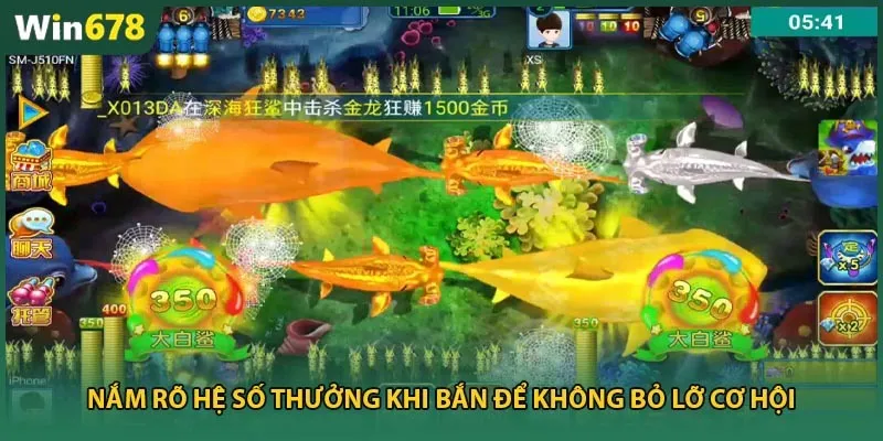 Mẹo bắn cá giúp người chơi thắng lớn